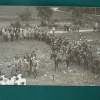 Holzminden: 50 Jahre Krieger-Verein - Feier 1927, Foto-Ak