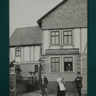 Niederdielfen (Wilnsdorf): Bäckerei Richard Schmidt, Foto-Ak um 1910