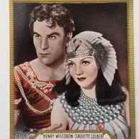 Die bunte Welt des Films - Haus Bergmann " Henry Wilcoxson & Claudette Colbert "