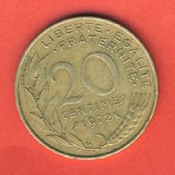 Frankreich 20 Centimes 1972