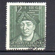 Generalgouvernement 1944, Mi. Nr. 0120 / 120, Kulturträger, gestempelt #08356