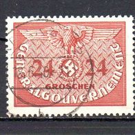 Generalgouvernement Dienst 1940, Mi. Nr. 0006 / D6, gestempelt #08363