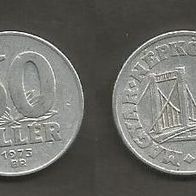 Münze Ungarn: 50 Filler 1975