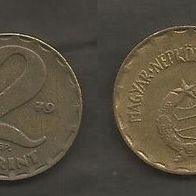 Münze Ungarn: 2 Forint 1979