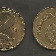 Münze Ungarn: 2 Forint 1982