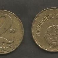 Münze Ungarn: 2 Forint 1983