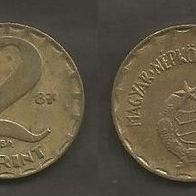 Münze Ungarn: 2 Forint 1987