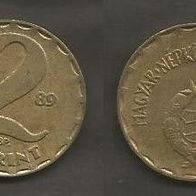 Münze Ungarn: 2 Forint 1989