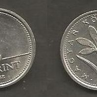 Münze Ungarn: 2 Forint 1992