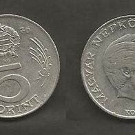 Münze Ungarn: 5 Forint 1976 - 24,7mm