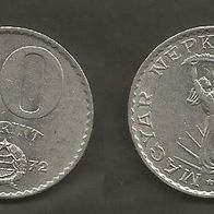 Münze Ungarn: 10 Forint 1972