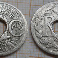 Frankreich 10 Centime 1924 ## Li8