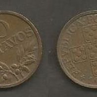 Münze Portugal: 20 Centavos 1972