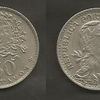 Münze Portugal: 50 Centavos 1967