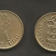 Münze Portugal: 1 Escudo 1994