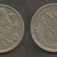 Münze Portugal: 2,50 Escudo 1976