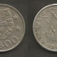 Münze Portugal: 5,00 Escudo 1966
