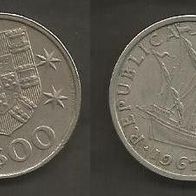 Münze Portugal: 5,00 Escudo 1967