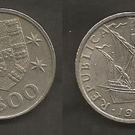 Münze Portugal: 5,00 Escudo 1969
