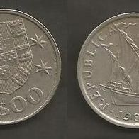 Münze Portugal: 5,00 Escudo 1980