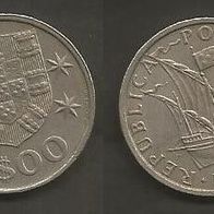 Münze Portugal: 5,00 Escudo 1983