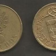 Münze Portugal: 5,00 Escudo 1996