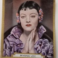 Die bunte Welt des Films - Haus Bergmann " Myrna Loy "
