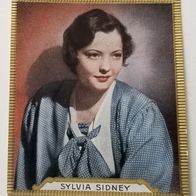 Die bunte Welt des Films - Haus Bergmann " Sylvia Sidney "