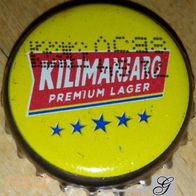 Kilimanjaro Premium Lager Bier Brauerei Kronkorken Tanzania Afrika 2019 Kronenkorken