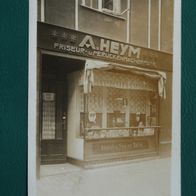 Königsberg i. Pr.: Friseur-Salon A. Heym (Theaterplatz 6), Foto-Ak 1924