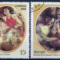 Cuba - Kuba - Mi. Nr. 4255-4258 - Volksbräuche - Folklore (2000) - gestempelt o