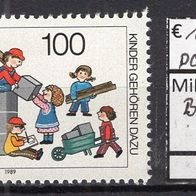 BRD / Bund 1989 Kinder gehören dazu MiNr. 1435 postfrisch