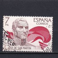 Spanien, 1978, Mi. 2381, De San Martin, 1 Briefm., gest.