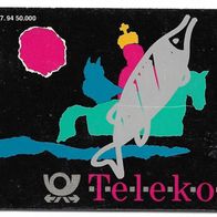 Telefonkarte A 21 von 1994 , leer