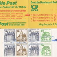 Berlin - Markenheftchen MHB 11imZ * * (Burgen und Schösser, 1980) - Text!