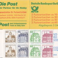 Berlin - Markenheftchen MHB 12aoZ * * (Burgen und Schösser, 1980) - Text!