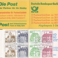 Berlin - Markenheftchen MHB 12aoZ gest. (Burgen und Schösser, 1980) - Text!