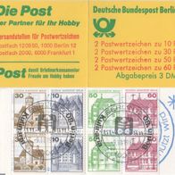 Berlin - Markenheftchen MHB 12caoZ SSt 2 (Burgen und Schösser, 1980) - Text!