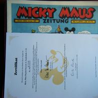 Micky Maus Reprint Kassette Sonderhefte 1", .. komplett mit allen Beilagen.. Top !!