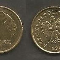 Münze Polen: 1 Groszy 1998