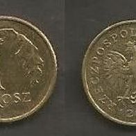 Münze Polen: 1 Groszy 2004