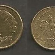 Münze Polen: 1 Groszy 2008