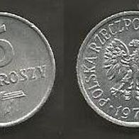 Münze Polen: 5 Groszy 1971