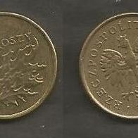 Münze Polen: 5 Groszy 1998