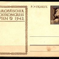 Deutsches Reich 173 Mi 821 auf Postkarte, Postkongress Wien