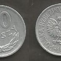 Münze Polen: 20 Groszy 1966