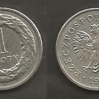 Münze Polen: 1 Zloty 1994