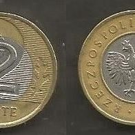 Münze Polen: 2 Zloty 1995