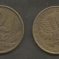 Münze Polen: 2 Zloty 1976