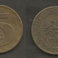 Münze Polen: 5 Zloty 1984